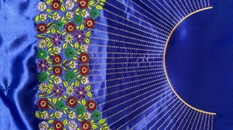 flower portfolio - Julee single head embroidery machine