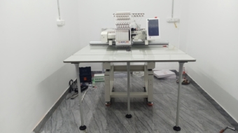 Julee base model - single head embroidery machine installation India