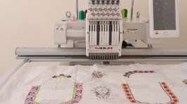 Julee mid model - single head embroidery machines