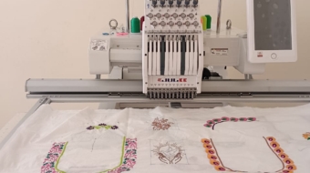 Julee mid model - single head embroidery machines
