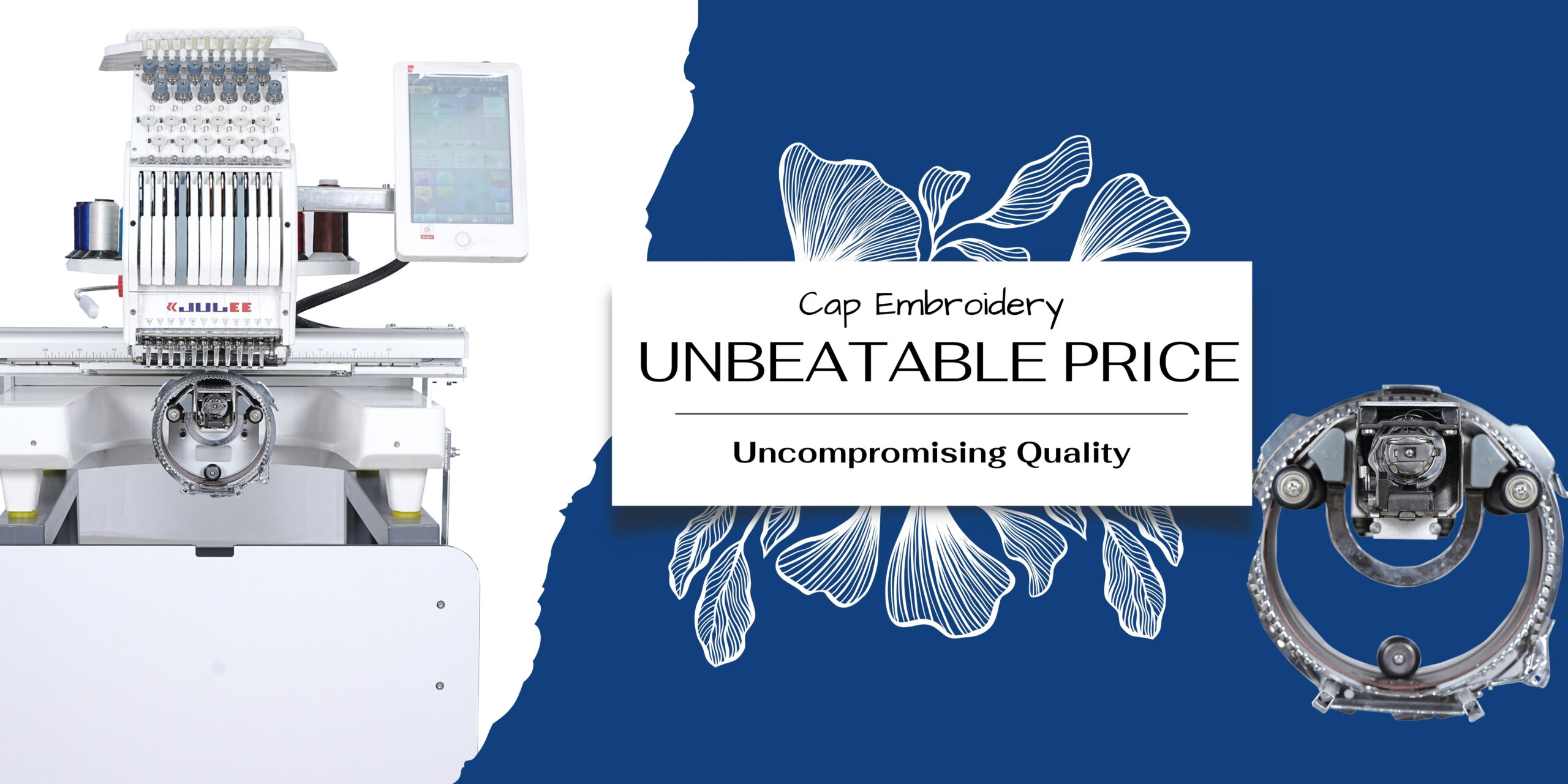 cap embroidery attachment device unbeatable price